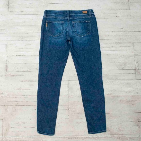Paige Distressed Deconstruct Verdugo Ultra Skinny Jeans size 28 - Picture 3 of 5
